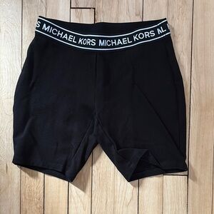 💋Michael Kors Black Bike Shorts
